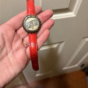 Pepsi Women's Watch with Red Strap